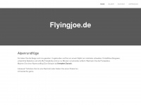 flyingjoe.de Webseite Vorschau