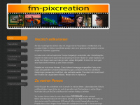 fm-pixcreation.de Webseite Vorschau