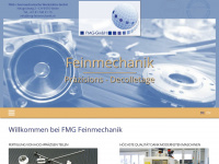 fmg-feinmechanik.ch Webseite Vorschau