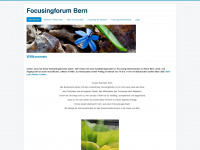 focusingforumbern.ch Webseite Vorschau
