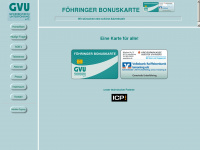 foehringer-bonuskarte.de Webseite Vorschau