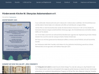 foerderverein-kirche-salomonsborn.de Webseite Vorschau