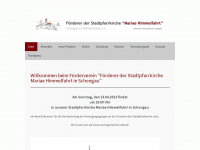 foerderverein-mariae-himmelfahrt.de Webseite Vorschau