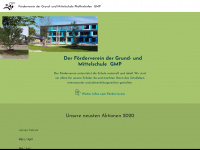 foerderverein-paf.de Webseite Vorschau