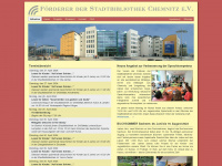 foerderverein-stadtbibliothek-chemnitz.de Webseite Vorschau