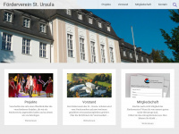 foerderverein-st-ursula.de Webseite Vorschau
