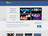 fokus-tv-daten.de Webseite Vorschau