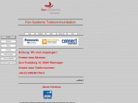 fon-systems.de Webseite Vorschau
