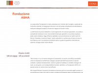 fondazioneasha.ch Webseite Vorschau