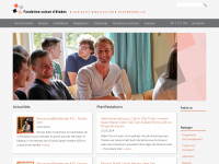 fondetudes.ch Webseite Vorschau