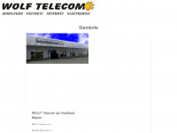 wolf-telecom.de Webseite Vorschau