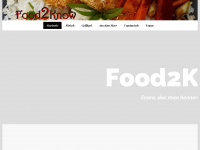 food2know.de Webseite Vorschau