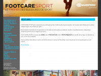 footcare-sport.ch Webseite Vorschau