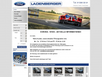 ford-ladenberger.at Webseite Vorschau
