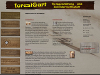 forest-art.de Webseite Vorschau