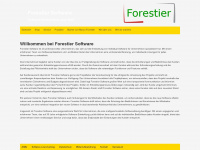forestier.de Webseite Vorschau