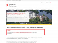 roteskreuzkrankenhaus.de Webseite Vorschau