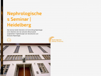 nephrologisches-seminar.de Webseite Vorschau