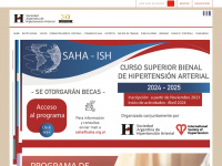 saha.org.ar Webseite Vorschau