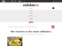 cuisineaz.com Webseite Vorschau