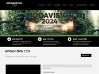 modavision.de Webseite Vorschau