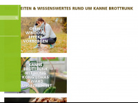 kanne-brottrunk.de Webseite Vorschau