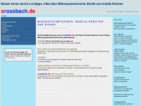 srossbach.de Webseite Vorschau