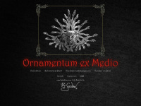 ornamentum-ex-medio.de Webseite Vorschau
