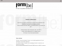 formbe.de Webseite Vorschau