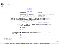 formlos-berlin.de Webseite Vorschau