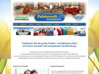 polsterwelt-schmidmeier.de Webseite Vorschau