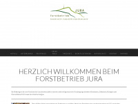 forst-jura.ch Webseite Vorschau