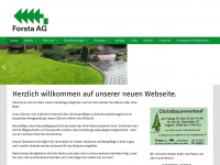 forsta.ch Webseite Vorschau