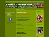 forsthaus-roderbirken.de Webseite Vorschau