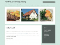 forsthaus-schweigelberg.de Webseite Vorschau