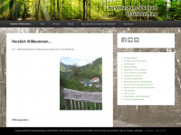 forstmuseum.at Webseite Vorschau