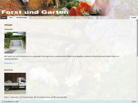 forstundgarten.ch Webseite Vorschau