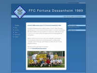fortuna-dossenheim.de Webseite Vorschau
