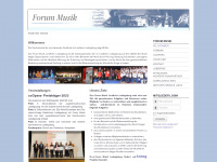 forum-musik-lb.de Webseite Vorschau