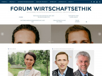 forum-wirtschaftsethik.de Webseite Vorschau
