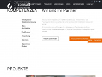 offconsult.ch Webseite Vorschau