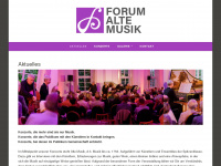 Forumaltemusik.de