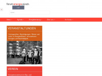 forumenergie.ch Webseite Vorschau