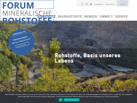 forumrohstoffe.at Webseite Vorschau