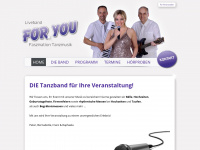 foryou-music.at Webseite Vorschau