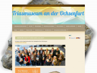 fossilienmuseum-franken.de Webseite Vorschau