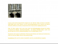 schindlergallery.com Webseite Vorschau