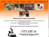 foto-katja.de Webseite Vorschau