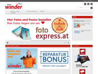 fotowinder.at Webseite Vorschau