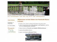 fotobasso.de Webseite Vorschau